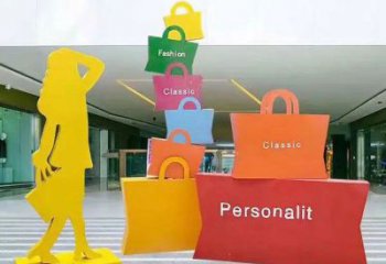 北碚購物人雕塑選定,景觀雕塑,不銹鋼購物人雕塑生產商